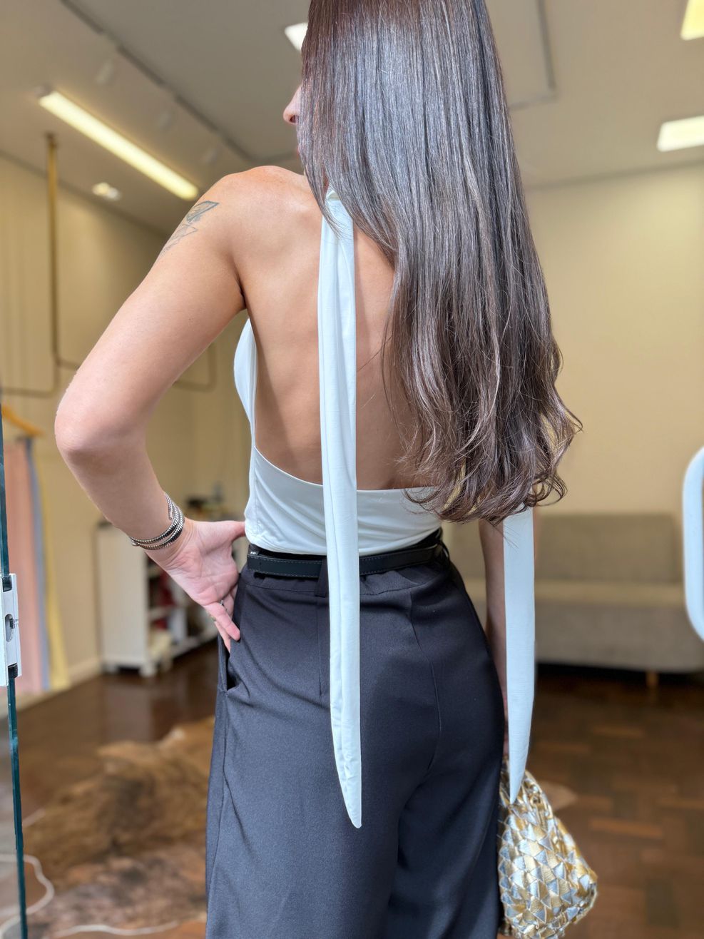 Blusa Frente Única Fluit - Off White