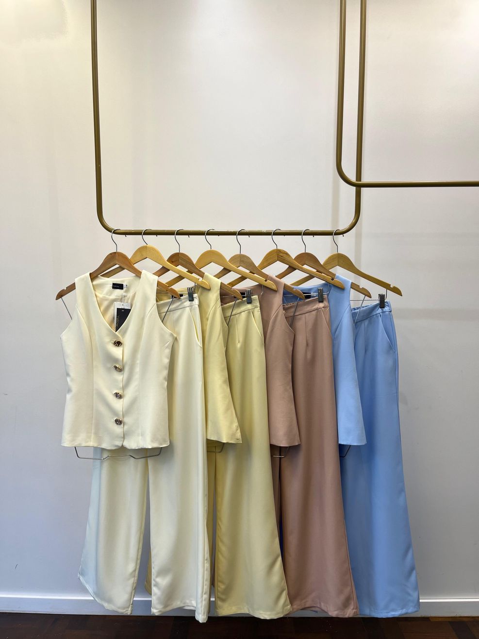 Conjunto Alfaiataria Cora - Rose