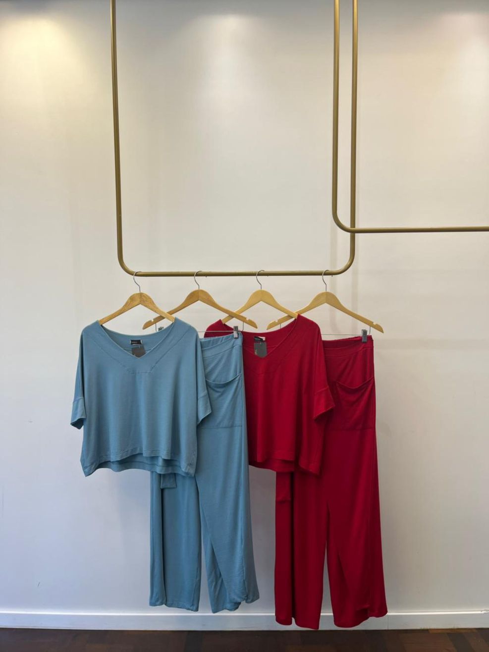 Conjunto Vicenza - Vermelho