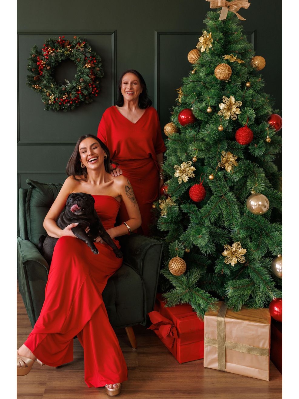 Macacão Joana - Vermelho