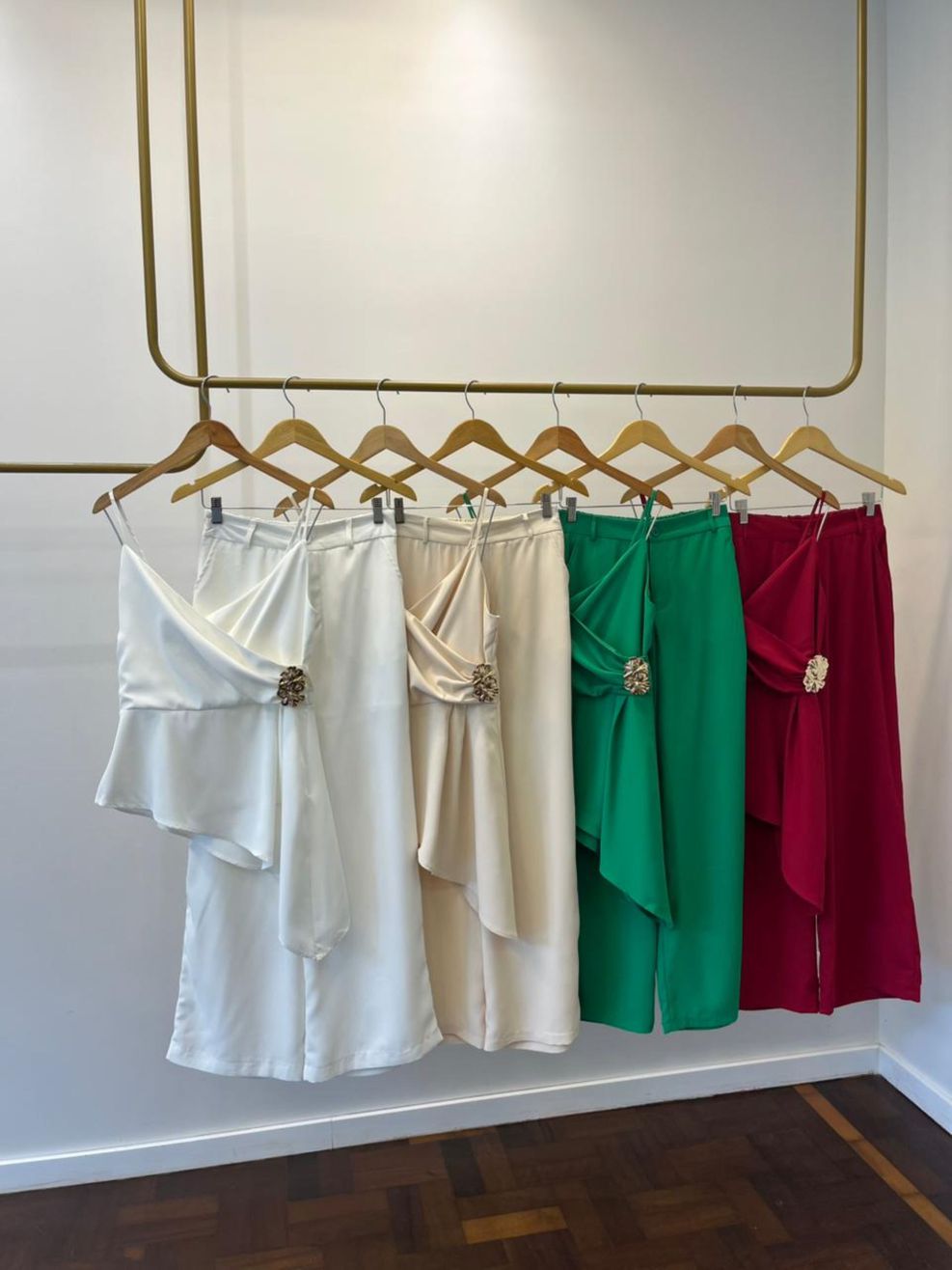 Conjunto Alfaiataria Natalie - Off White