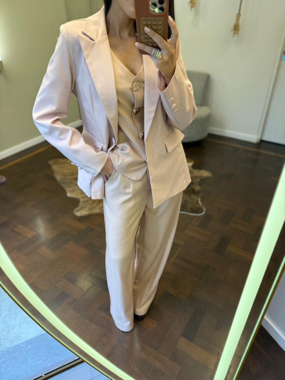 Conjunto Alfaiataria Cora - Rose