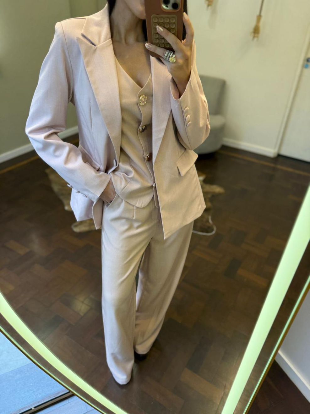 Conjunto Alfaiataria Cora - Rose