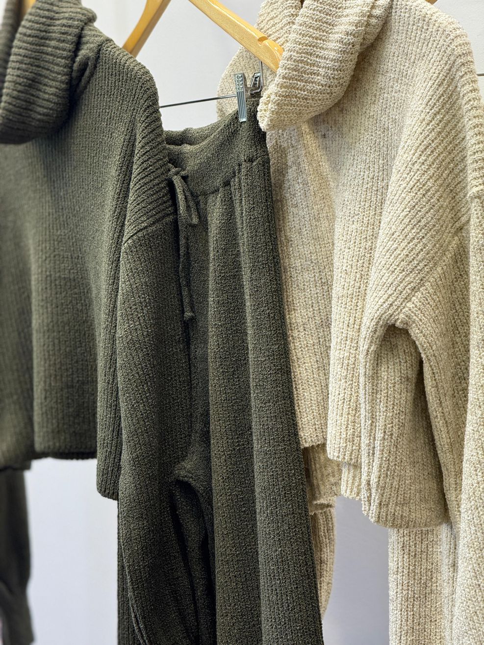 Conjunto Tricot Sibéria - Areia 