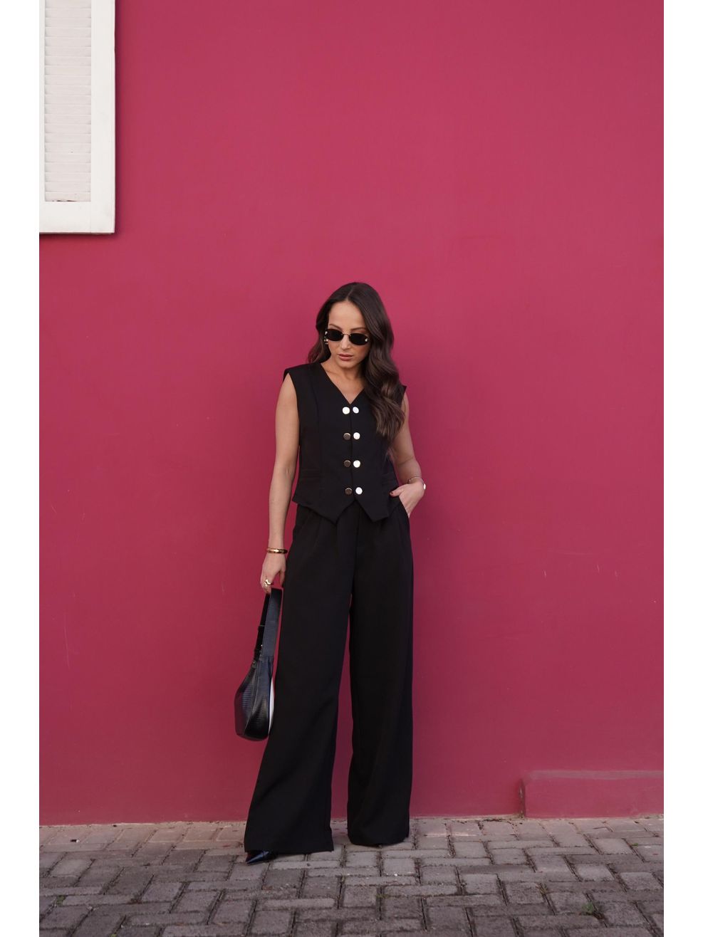 Conjunto Alfaiataria Zurique - Preto 