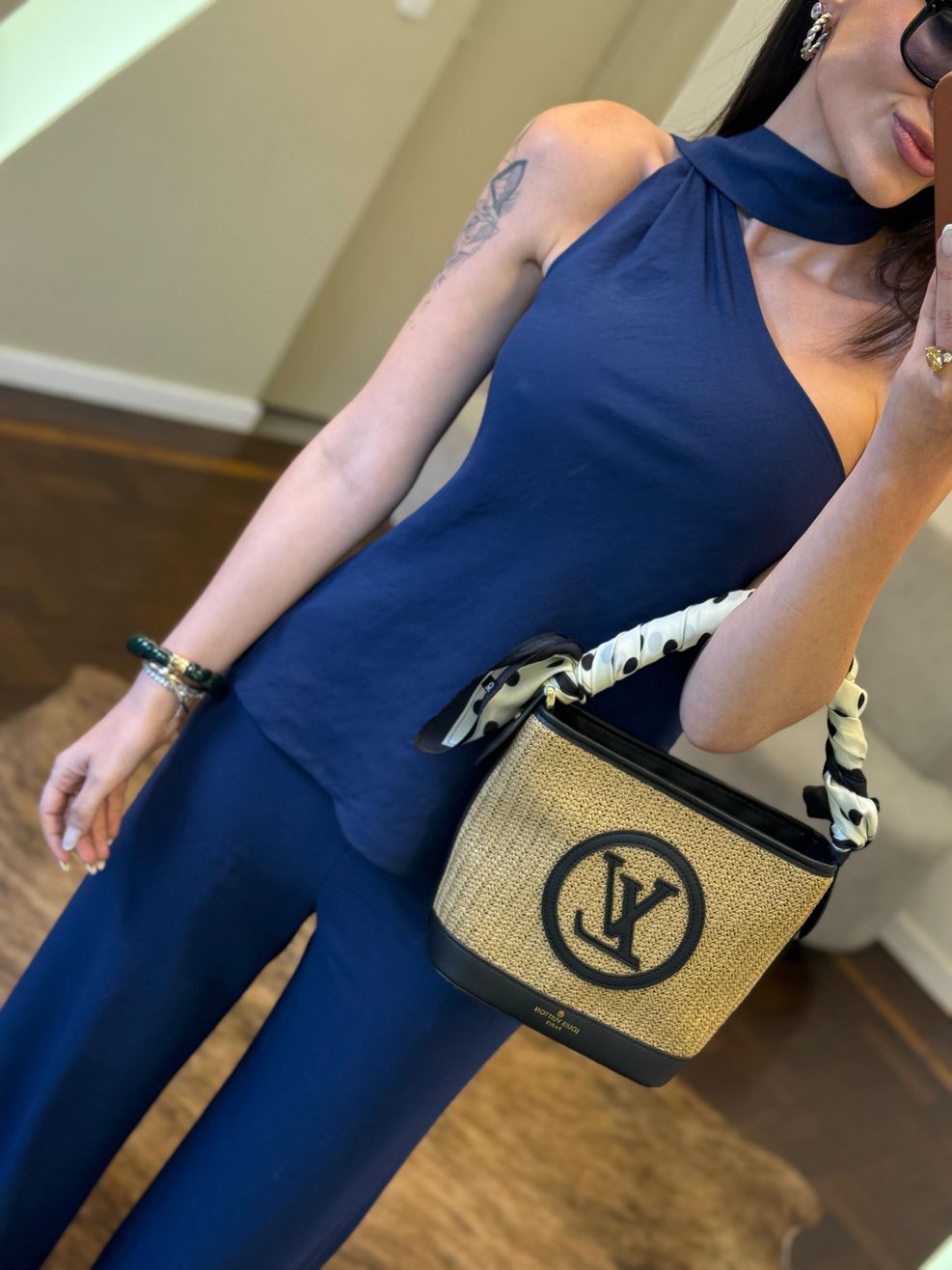 Conjunto Marianna - Azul Marinho
