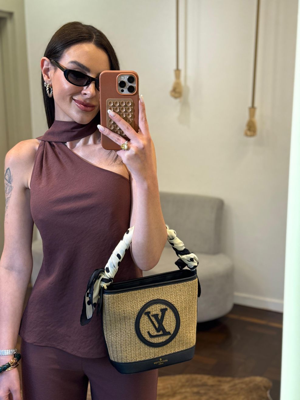 Conjunto Marianna - Marrom 