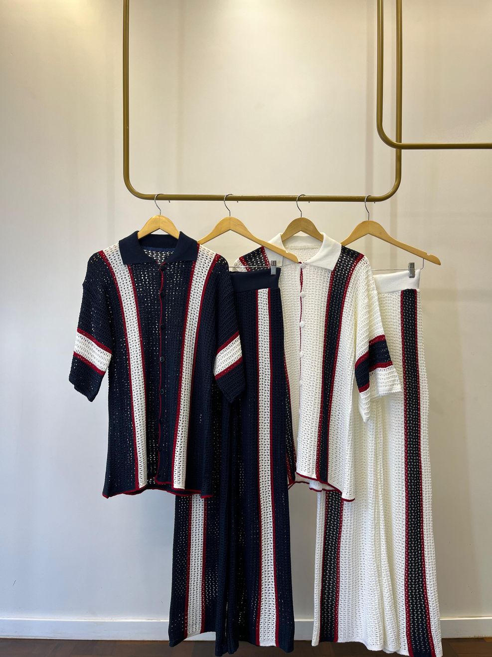 Conjunto Tricot Louise - Branco 
