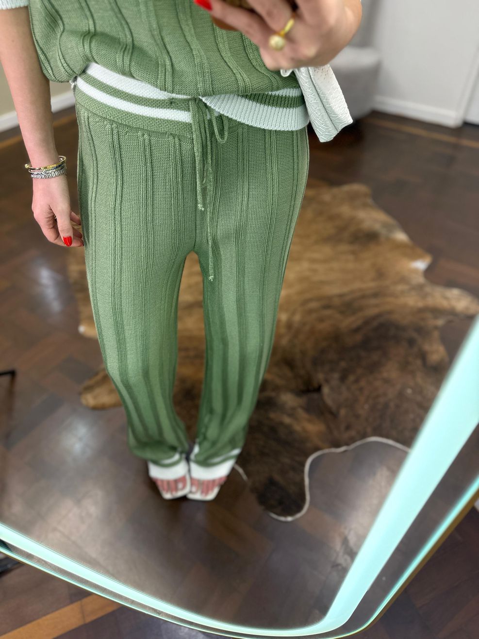 Conjunto Polo Emília - Verde 
