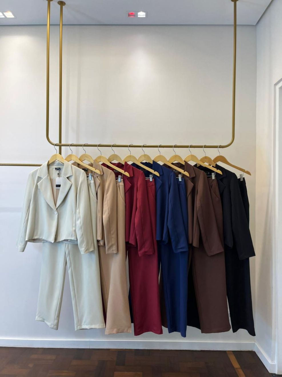 Conjunto Alfaiataria Lya - Off White