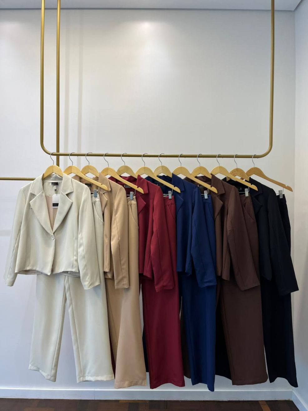 Conjunto Alfaiataria Lya - Off White