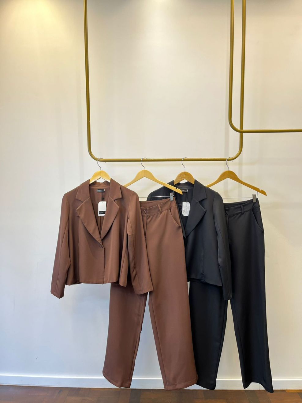 Conjunto Alfaiataria Lya - Off White