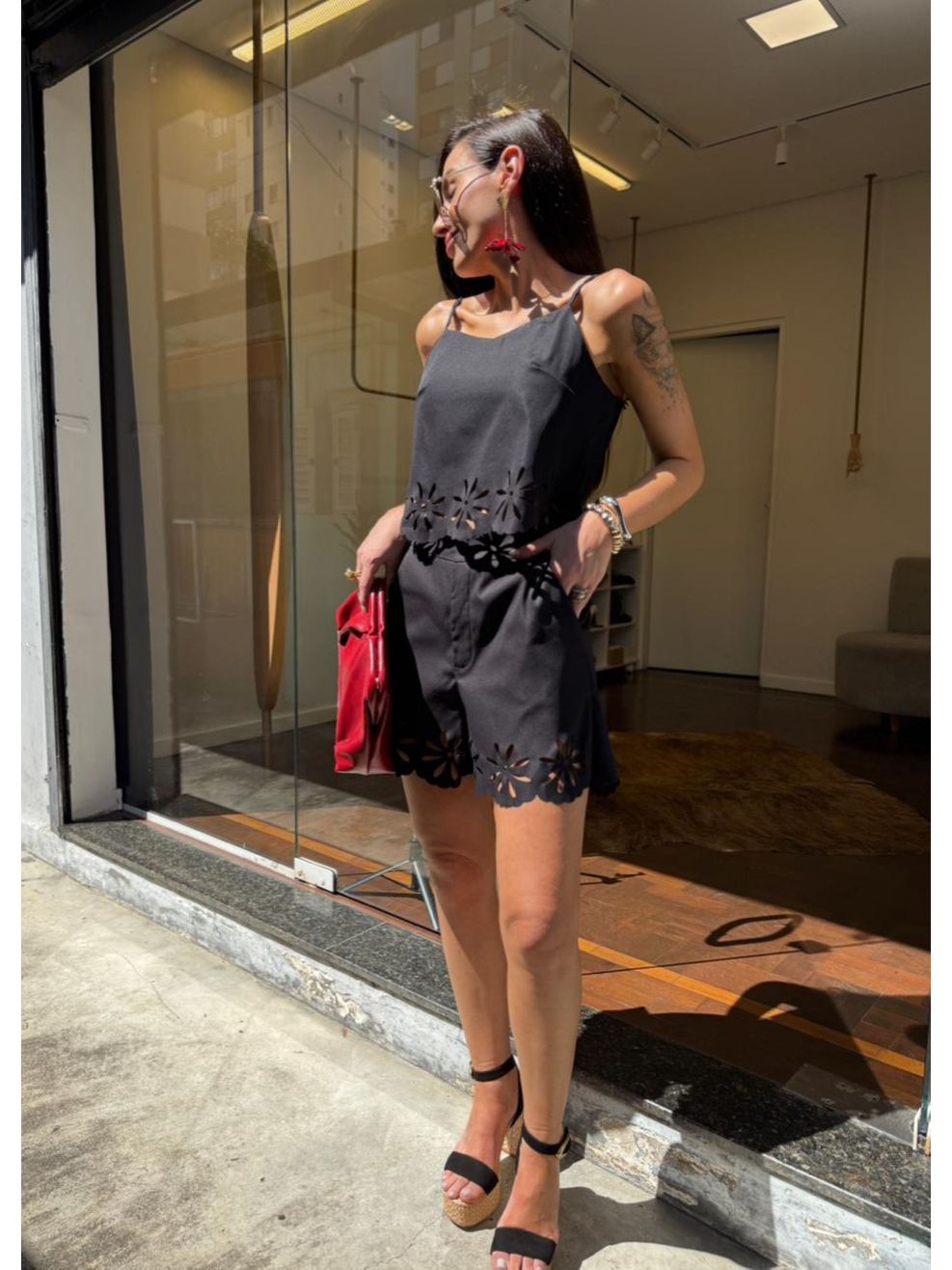 Conjunto Verona - Preto