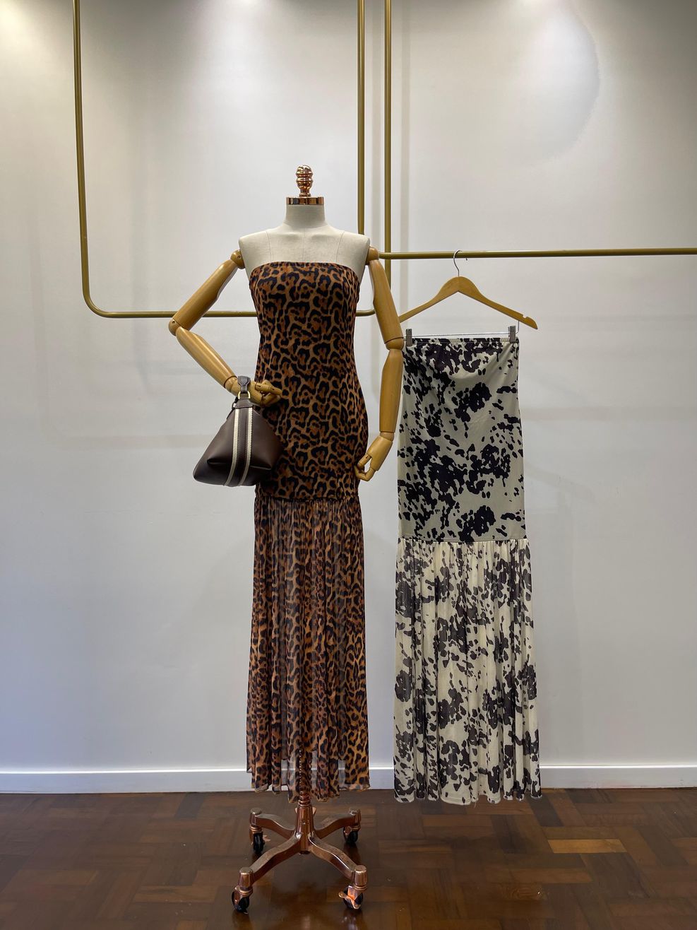 Vestido Tulê Tomara Que Caia - Animal Print