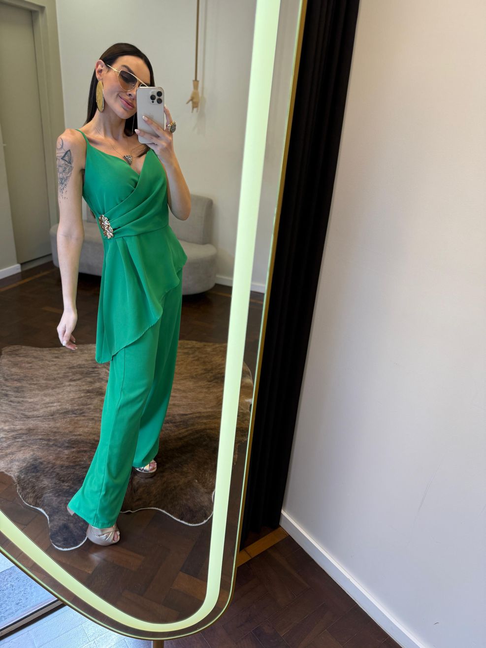 Conjunto Alfaiataria Natalie - Verde