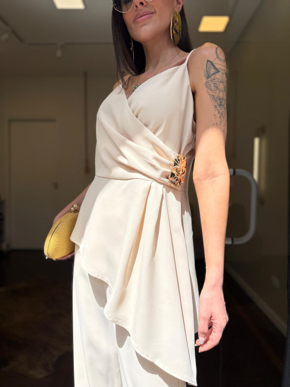 Conjunto Alfaiataria Natalie - Nude