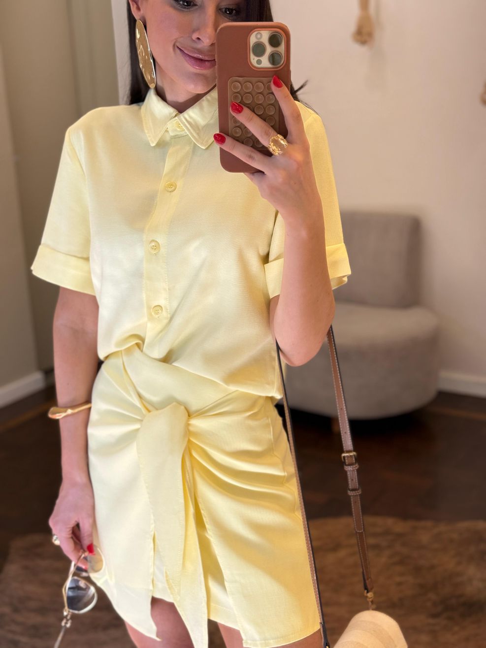 Conjunto Tulum - Amarelo Manteiga