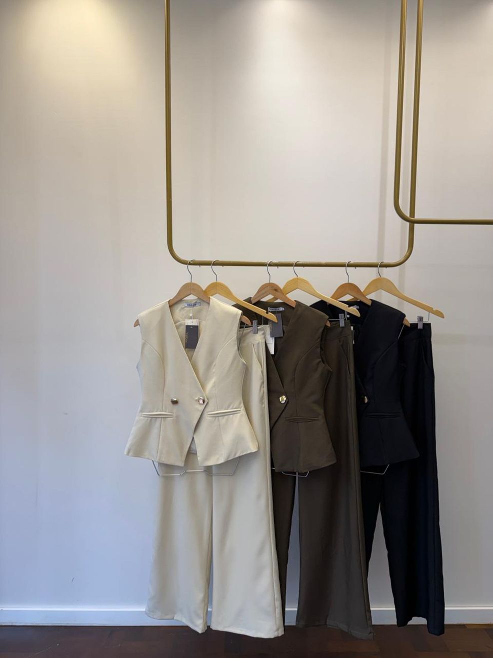 Conjunto Alfaiataria Soho - Off White