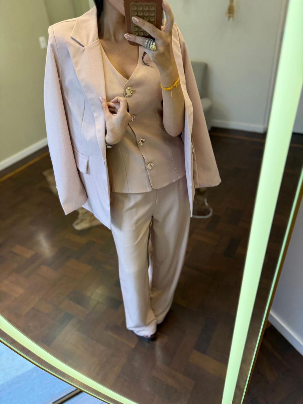 Conjunto Alfaiataria Cora - Rose