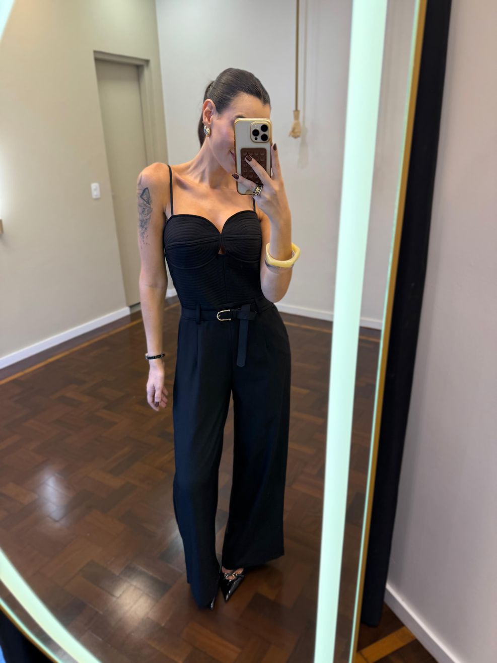 Macacão Corselet Bardo - Preto