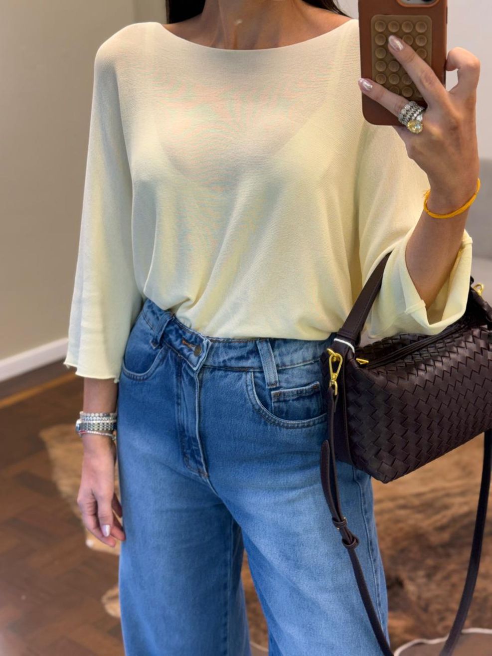 Blusa de Fio Soft - Amarelo Manteiga