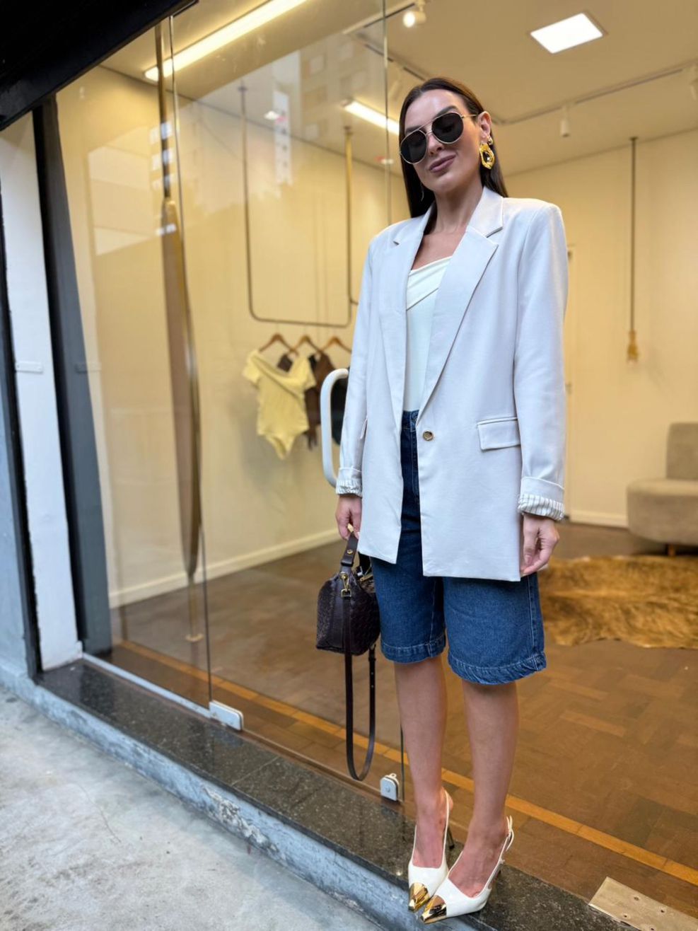 Blazer Alfaiataria Urbane - Off White