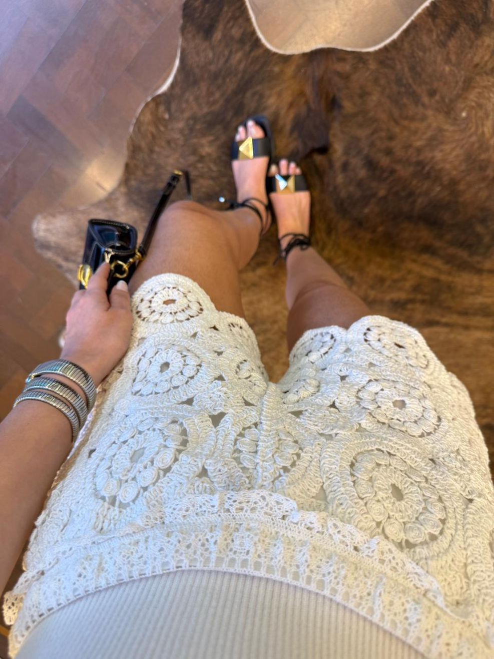 Shorts Curto Trancoso  - Off White