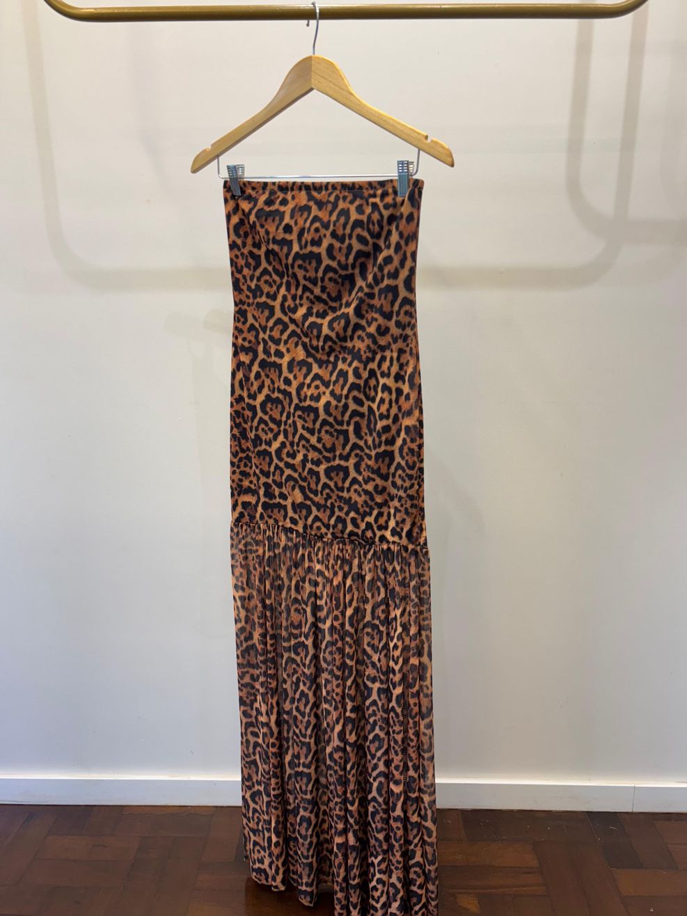 Vestido Tulê Tomara Que Caia - Animal Print