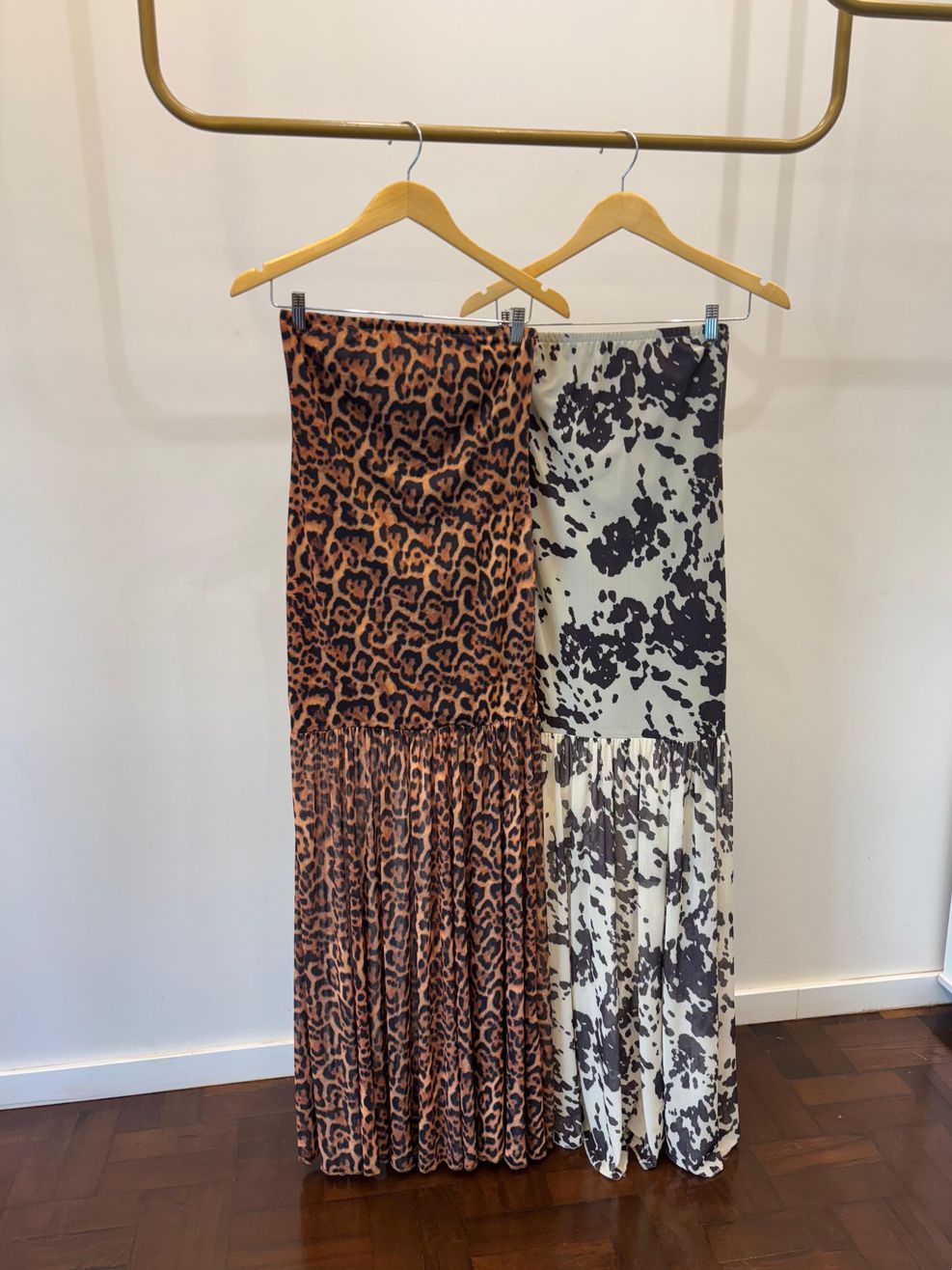 Vestido Tulê Tomara Que Caia - Animal Print