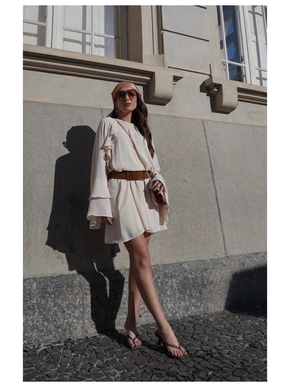 Vestido Bloom Essence - Branco 