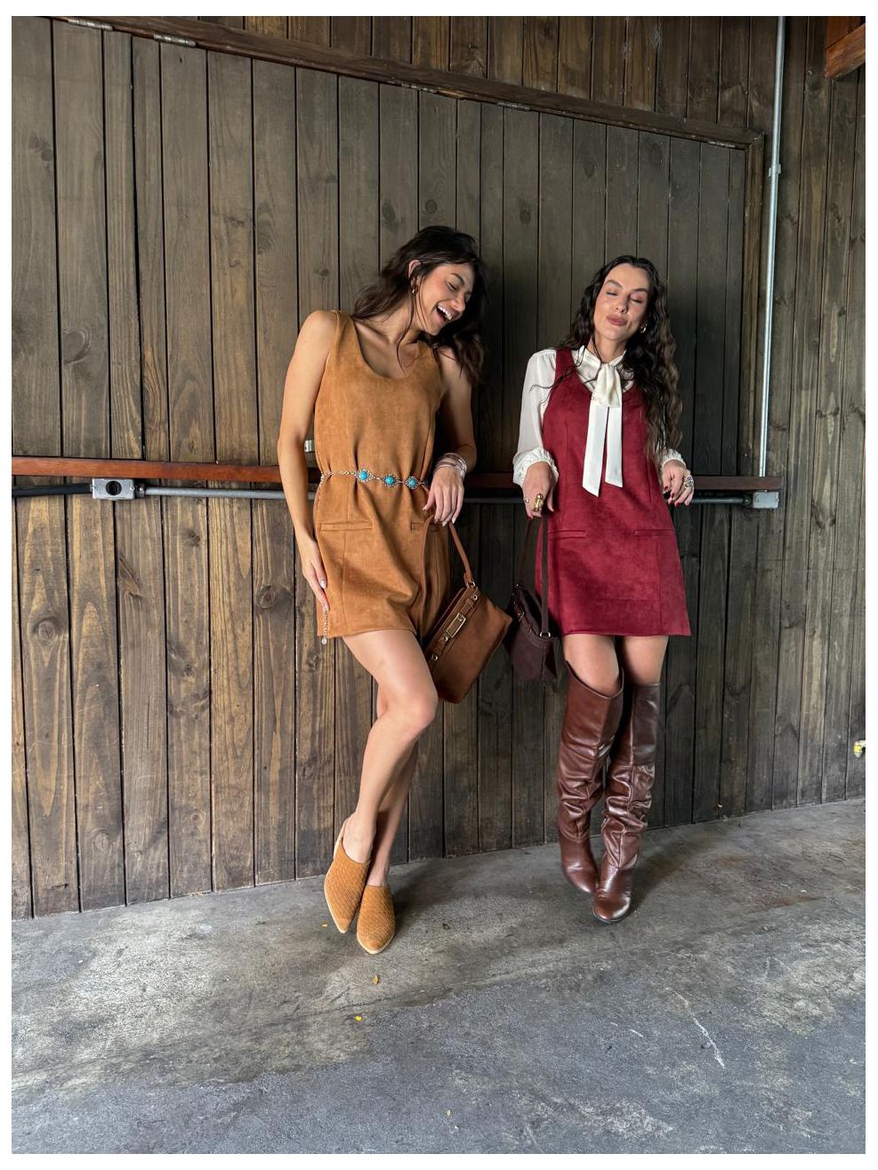 Vestido Chamois Albânia - Camel 