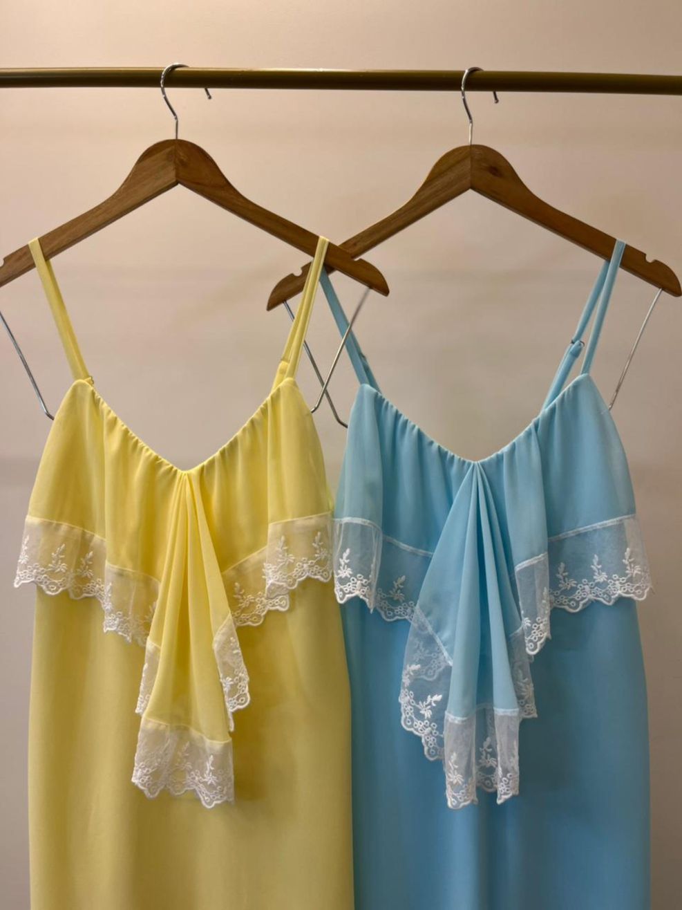 Vestido Chiffon Calm - Amarelo 