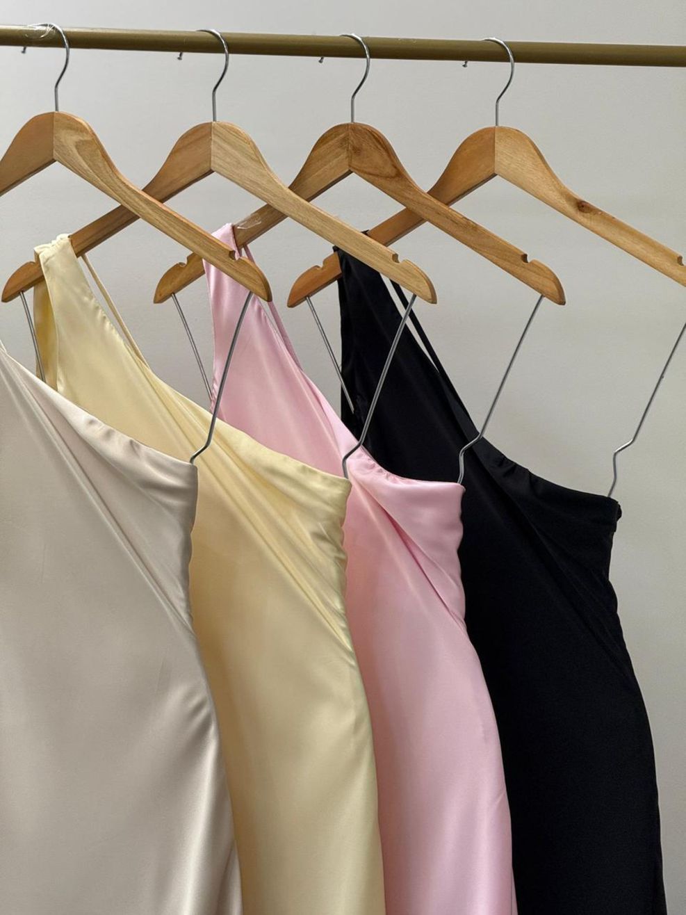Vestido Cetim Maroca - Preto 