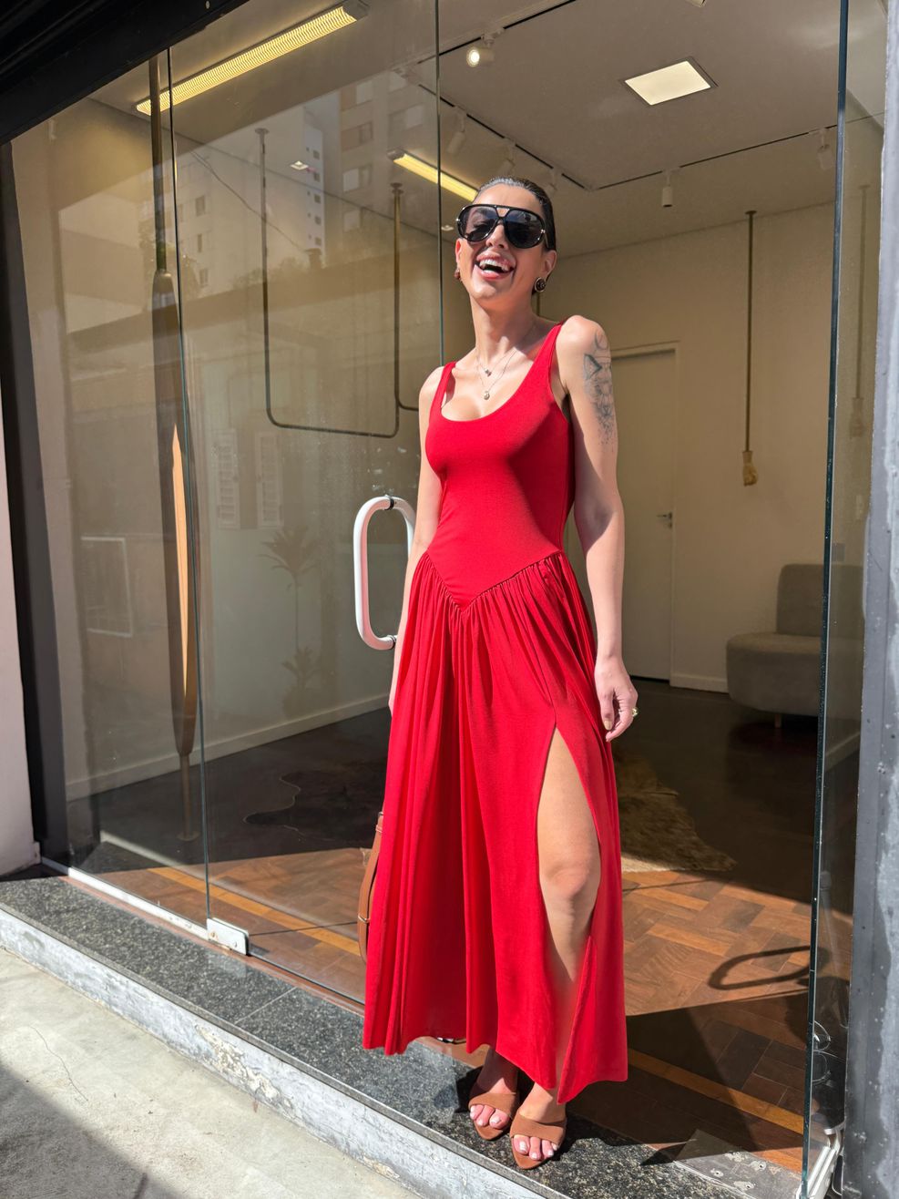Vestido Ariela - Vermelho