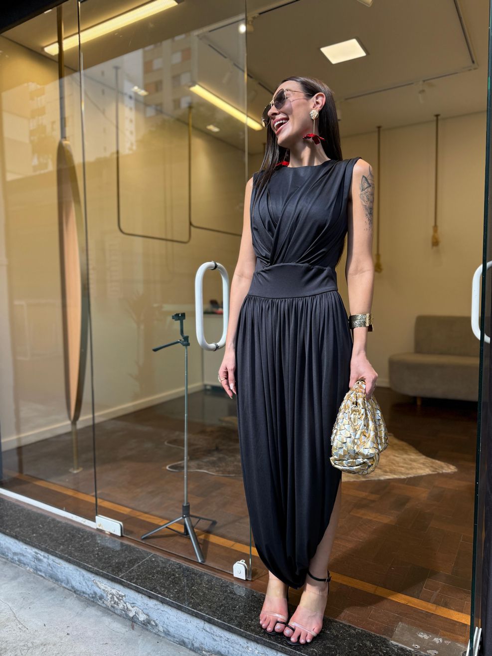 Vestido Victória - Preto