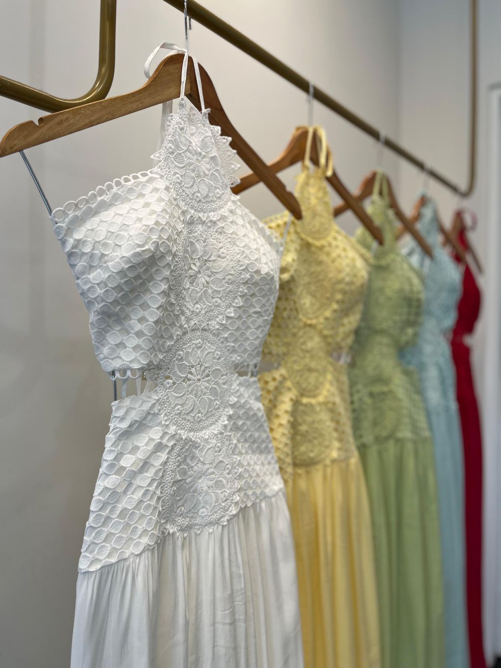 Vestido Guipir Marcelle - Branco