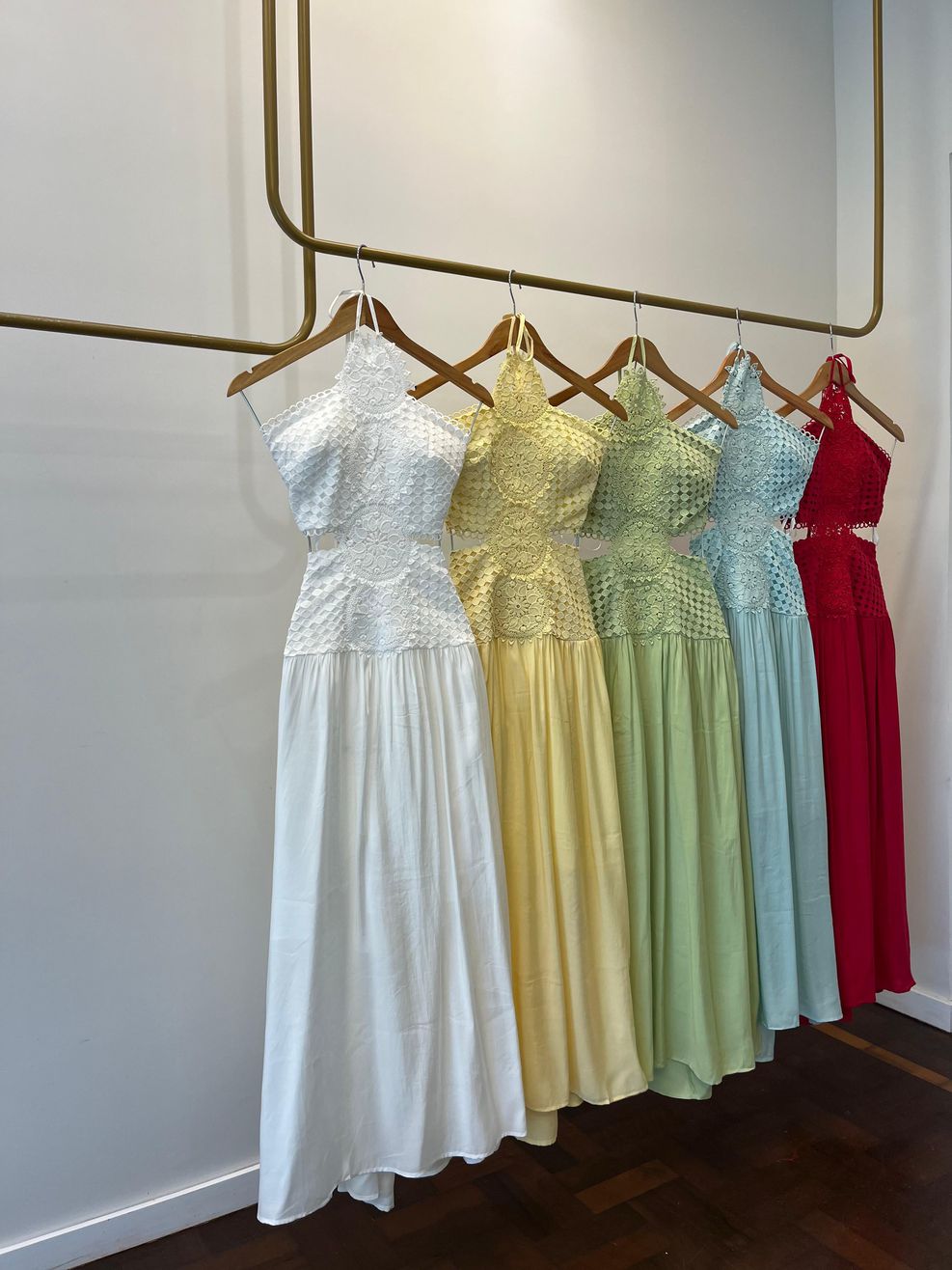 Vestido Guipir Marcelle - Branco