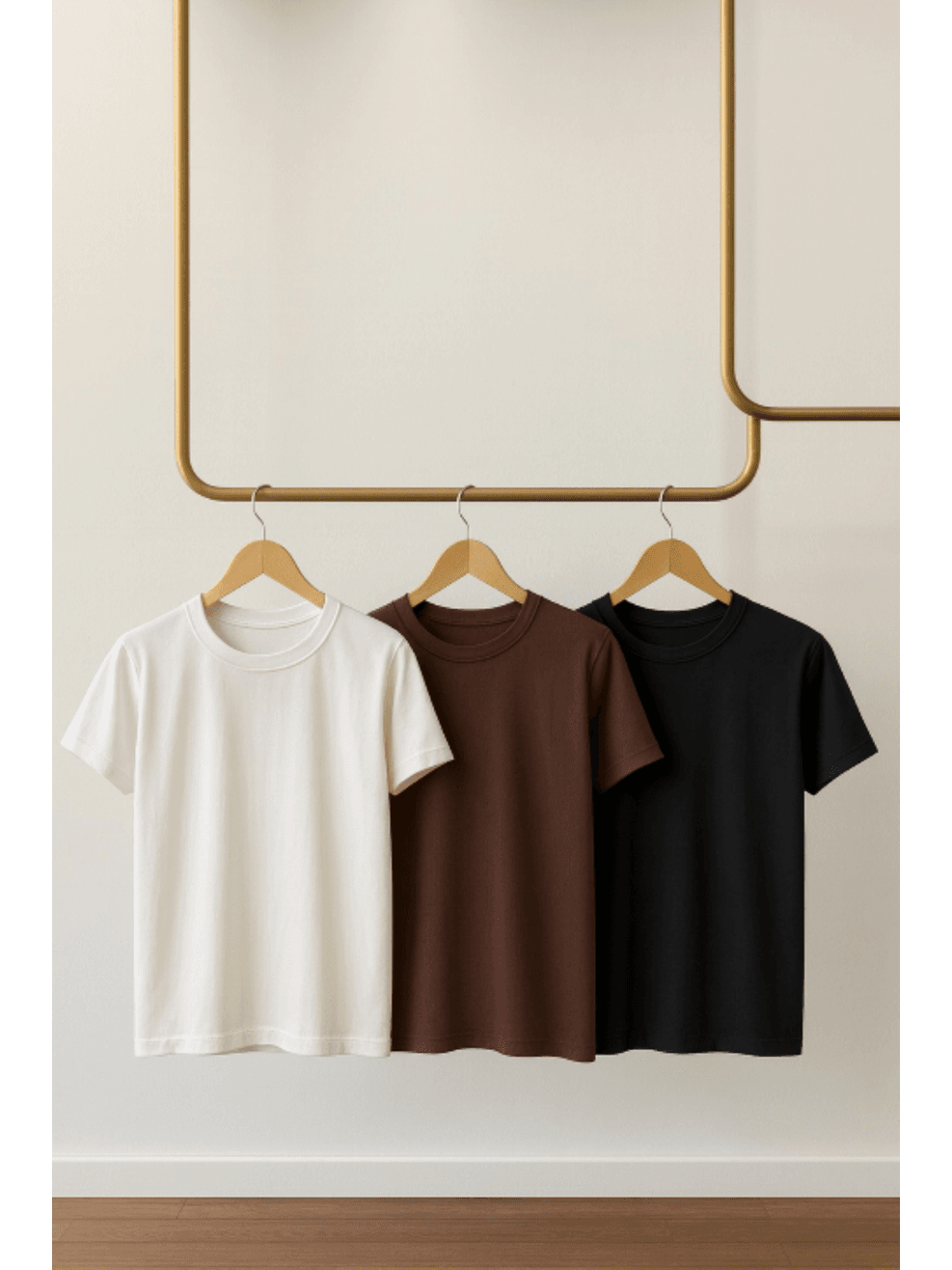 KIT BASICMATCH | 3 T-SHIRTS 100% algodão