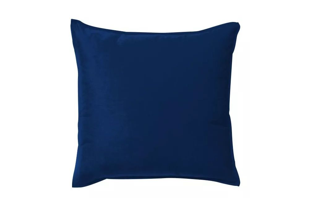 Almofada Decorativa Completa Capa e Refil 45cm Azul Marinho