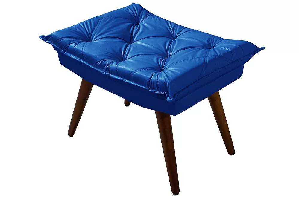 【希少‼】SOFFATTI Professionale SADDLE ブルー② Sofá Barilochi 2 Lugares Com Duas Banquetas Rubi Azul Marinho