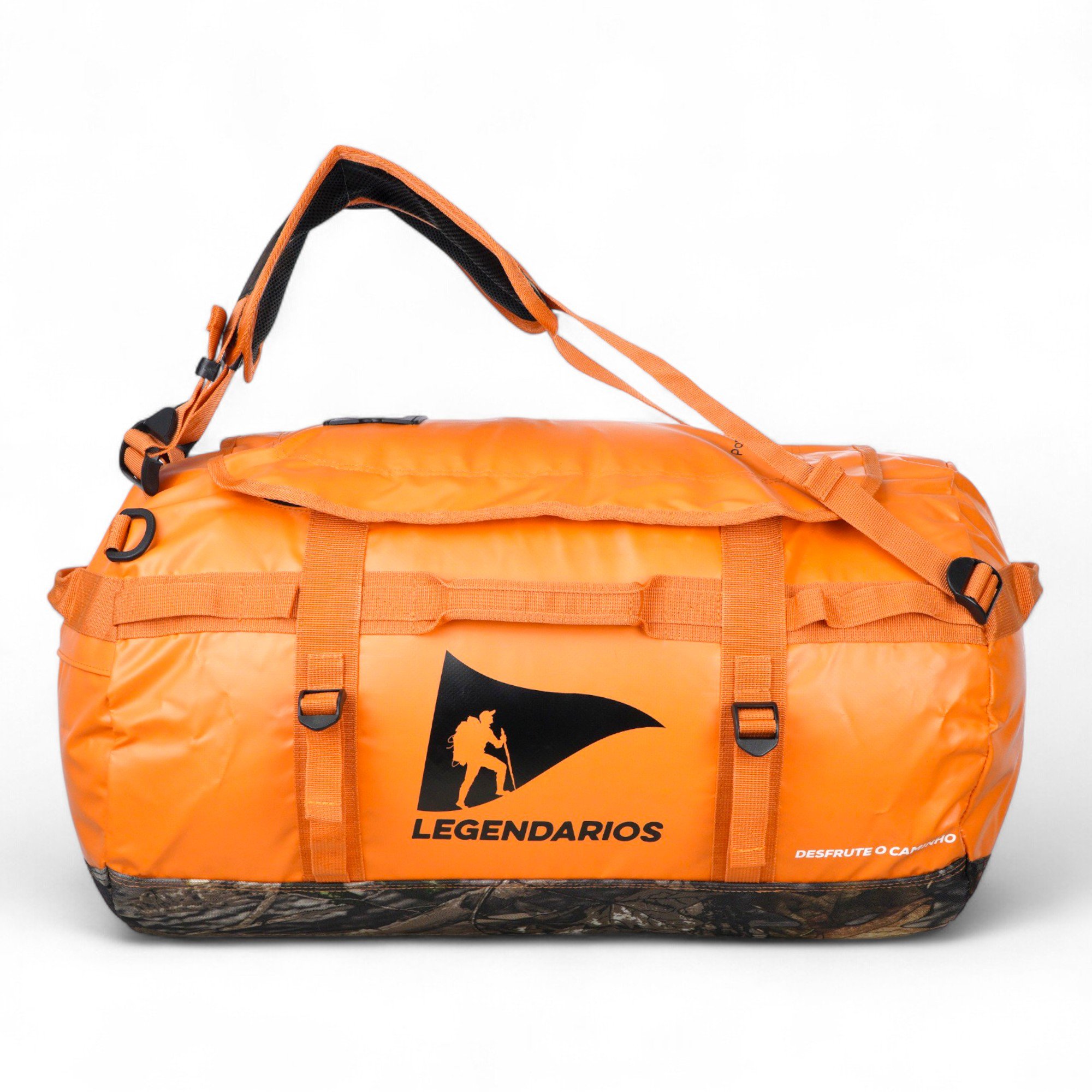 Mochila DuffleBag 50l Oficial Legendários Laranja NTK
