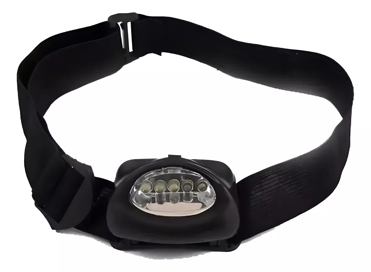 Lanterna cabeca 5leds