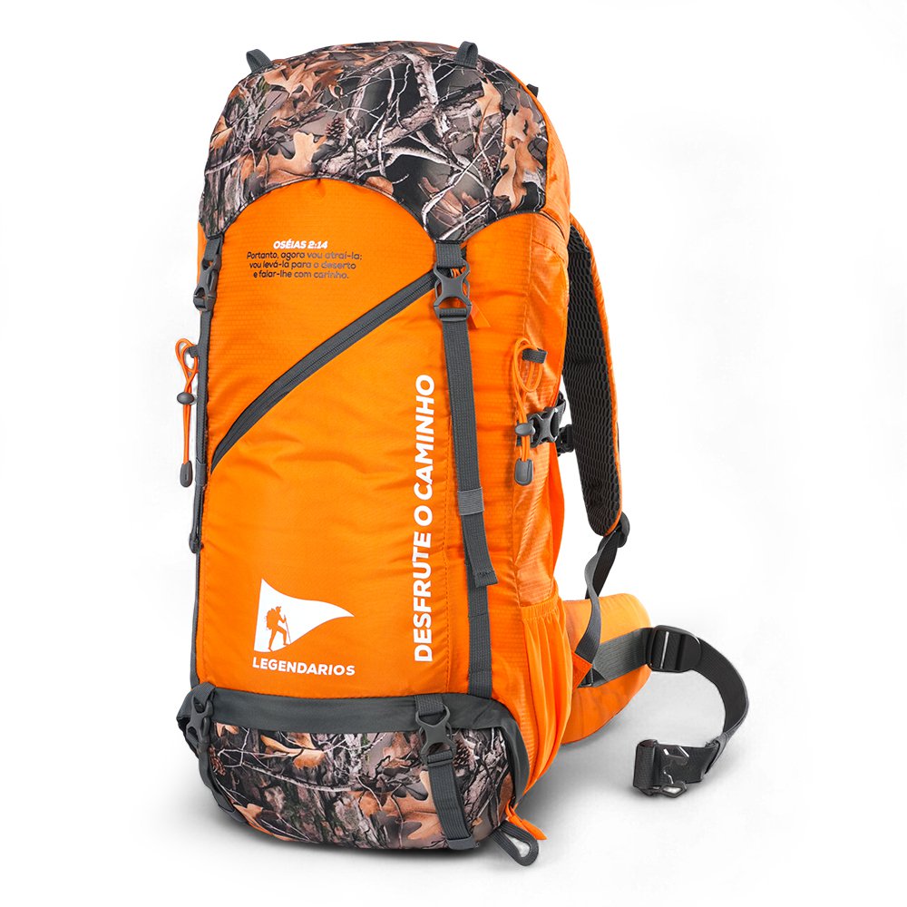 Mochila Andes 40l Oficial legendários Laranja NTK