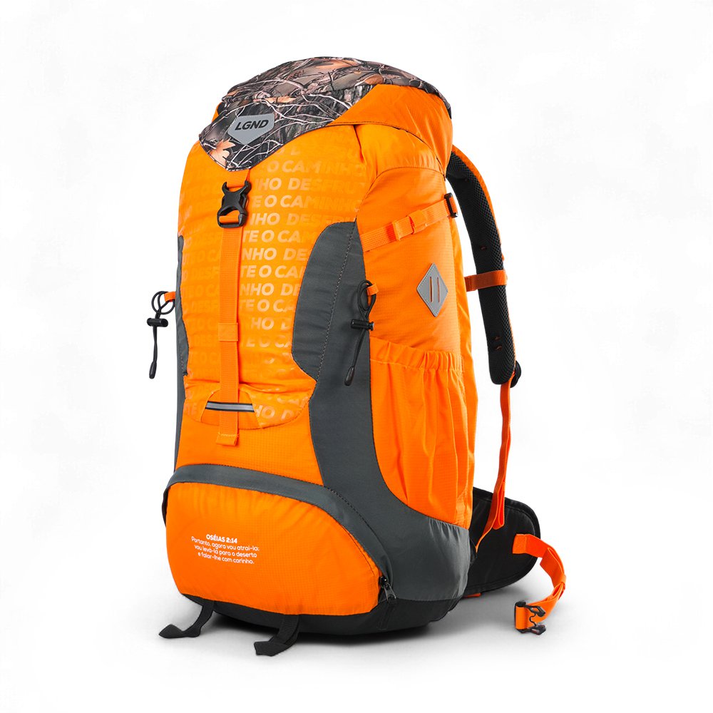 Mochila Guará 50l Oficial Legendários Laranja NTK 