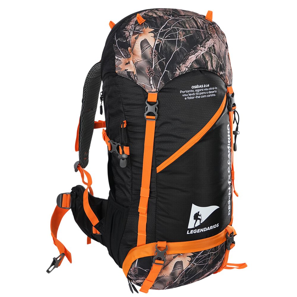 Mochila Andes 40l Oficial legendários Preta NTK