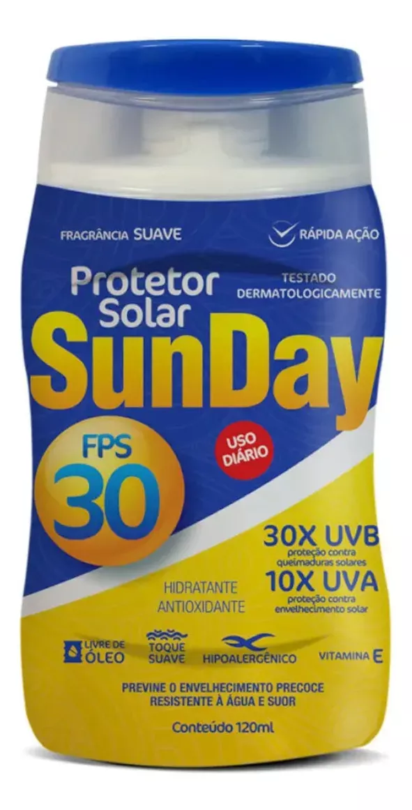 1 Protetor solar FPS30