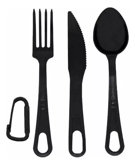 1 Kit com 3 talheres reutilizáveis