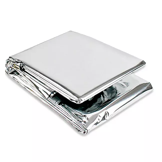 2 Mantas térmicas de emergência