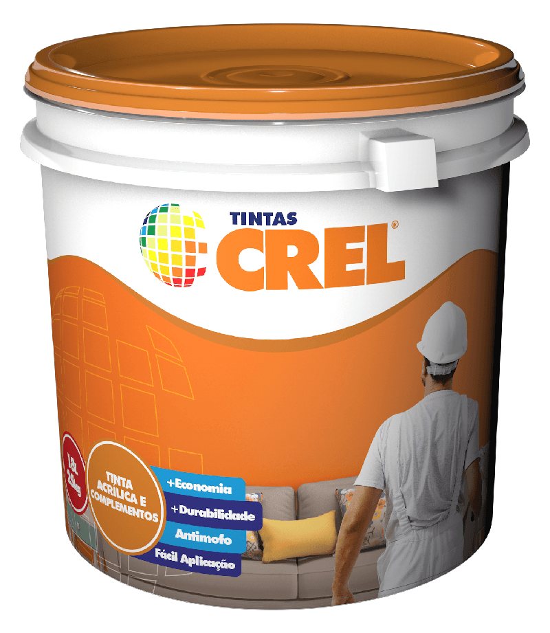 Tinta Acrílica Interna CREL Galão 3,6L