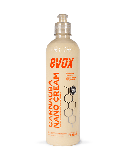 Cera Carnaúba Nano Cream Evox - 500ml